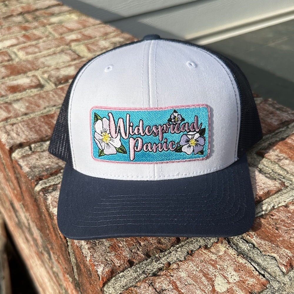 Widespread Panic Navy and White Trucker Hat